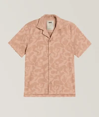 Jacquard Terry Camp Shirt