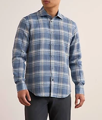 Plaid Linen Shirt