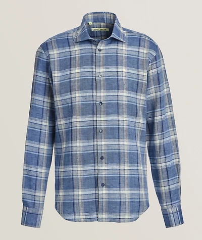 Plaid Linen Shirt