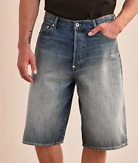 Faded Japanese Denim Shorts