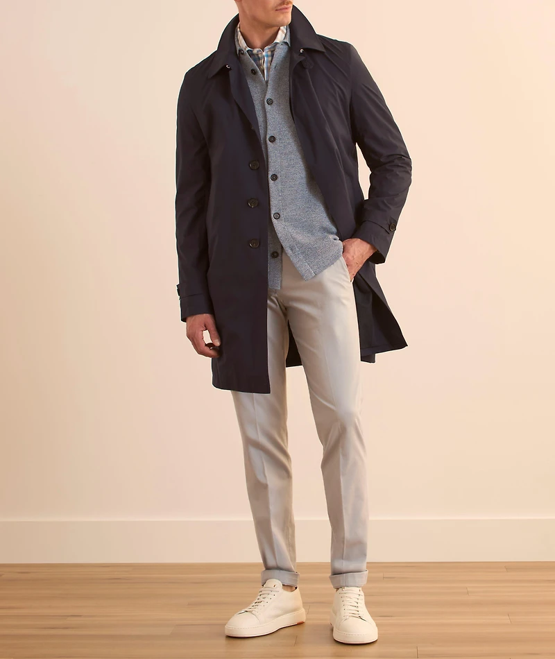 Virgin Wool Milano Stitch Overshirt