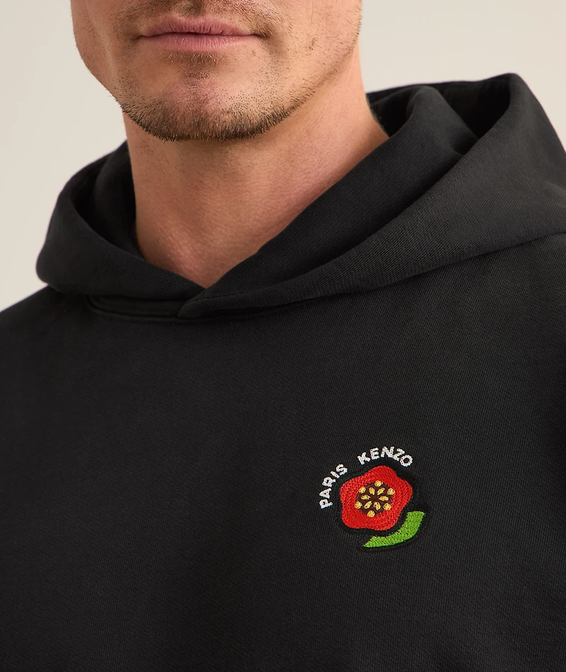 Pop Embroidered Boke Hooded Sweatshirt