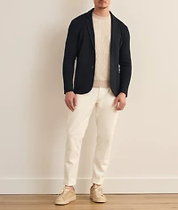 Silk-Cotton Knit Cardigan