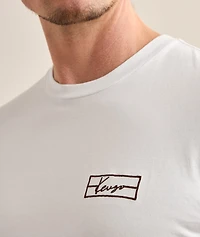 Text Logo Cotton T-Shirt