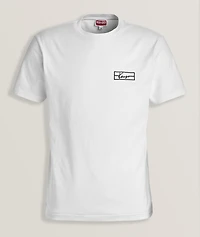 Text Logo Cotton T-Shirt