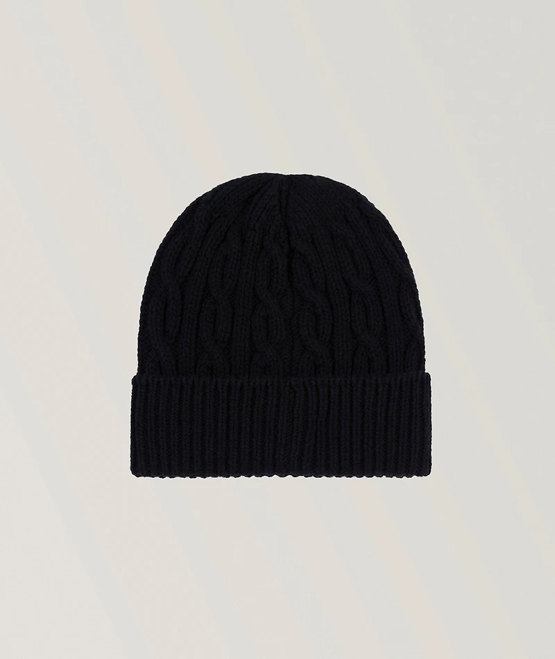 Kenzo Verdy Market Cable Knit Logo Toque