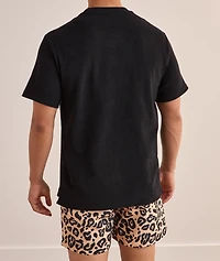 Terry Cotton Crewneck T-Shirt