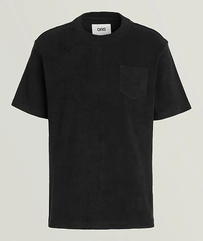 Terry Cotton Crewneck T-Shirt