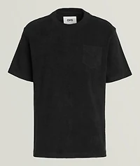 Terry Cotton Crewneck T-Shirt