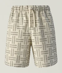 Kenzo Weave Drawstring Shorts
