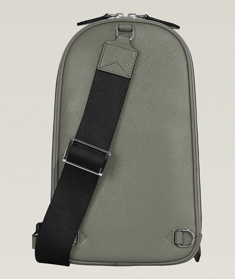 Sartorial Leather Sling Bag