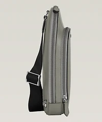 Sartorial Leather Sling Bag