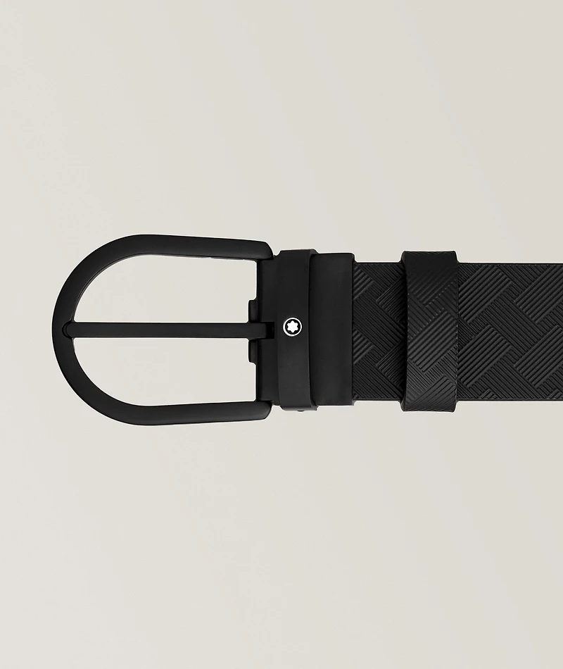 Extreme 3.0 Embossed Motif Leather Belt 