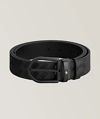Extreme 3.0 Embossed Motif Leather Belt 