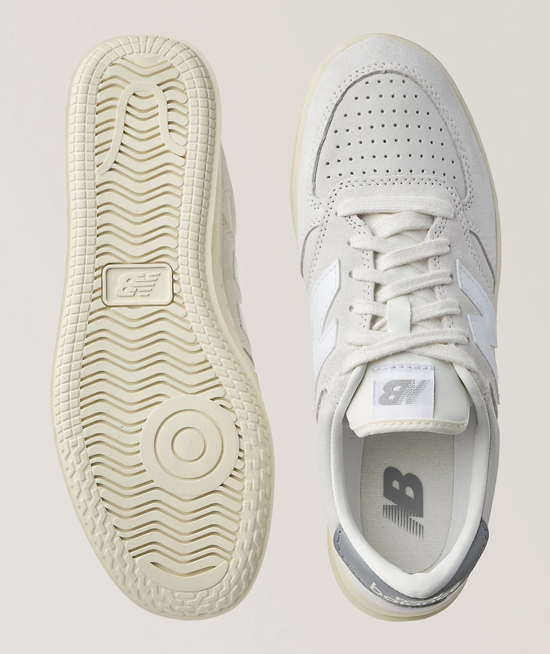 T500 Perforated Suede Sneakers