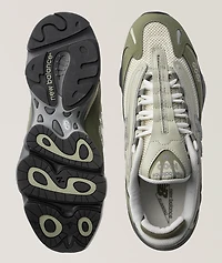1000 Suede & Mesh Sneakers