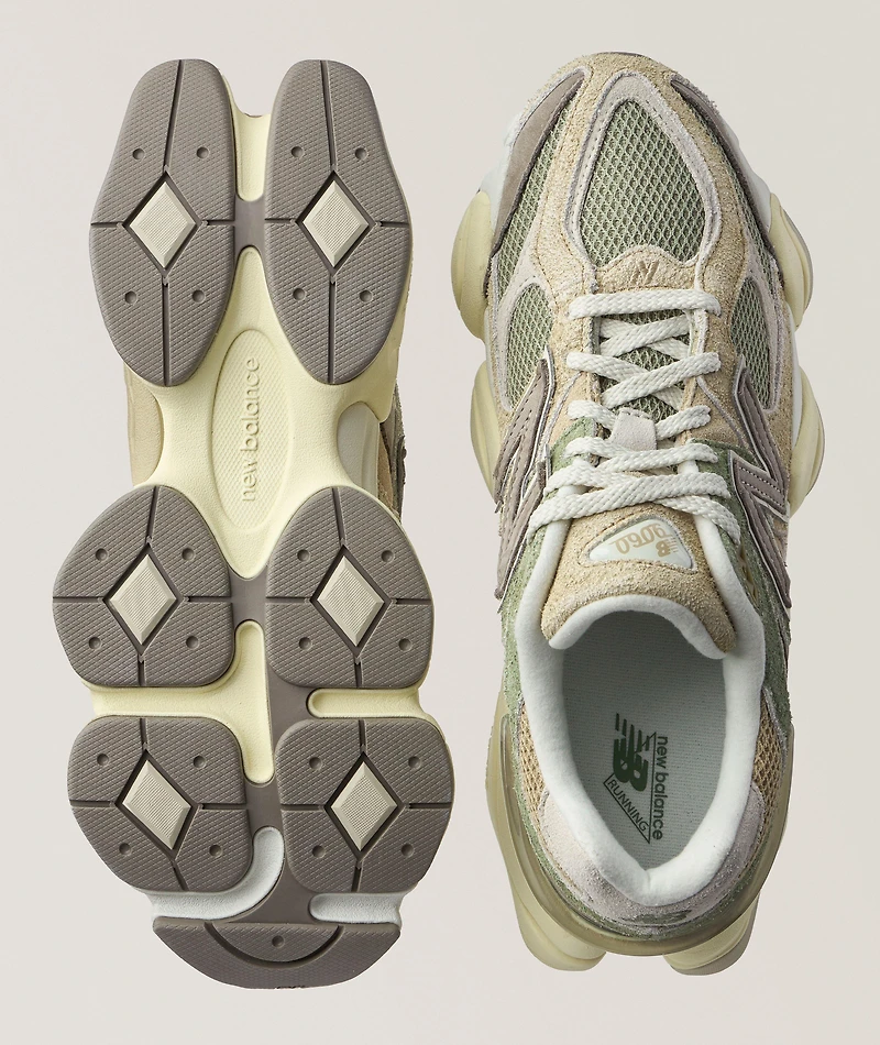 9060 Suede & Mesh Sneakers