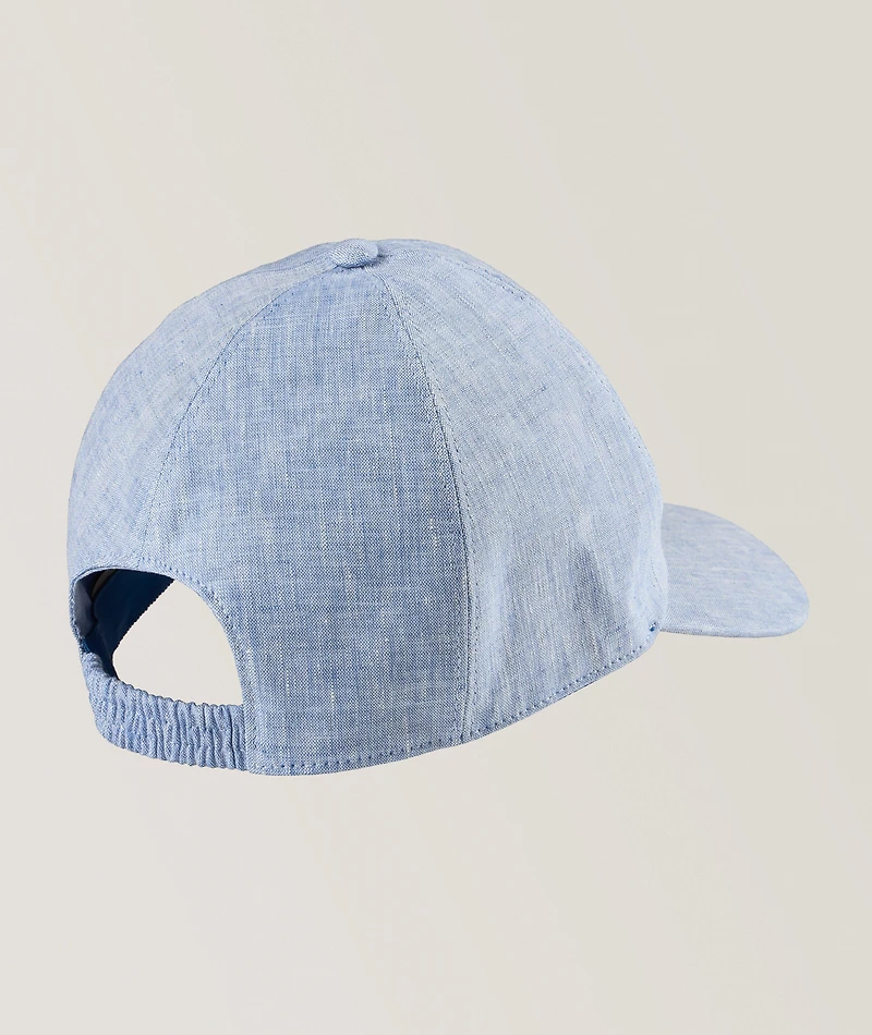 Linen Baseball Cap