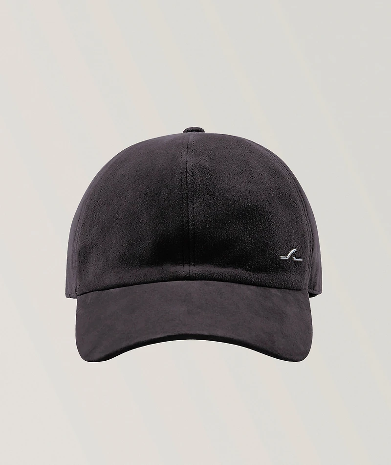 Aqualeather Suede Baseball Cap