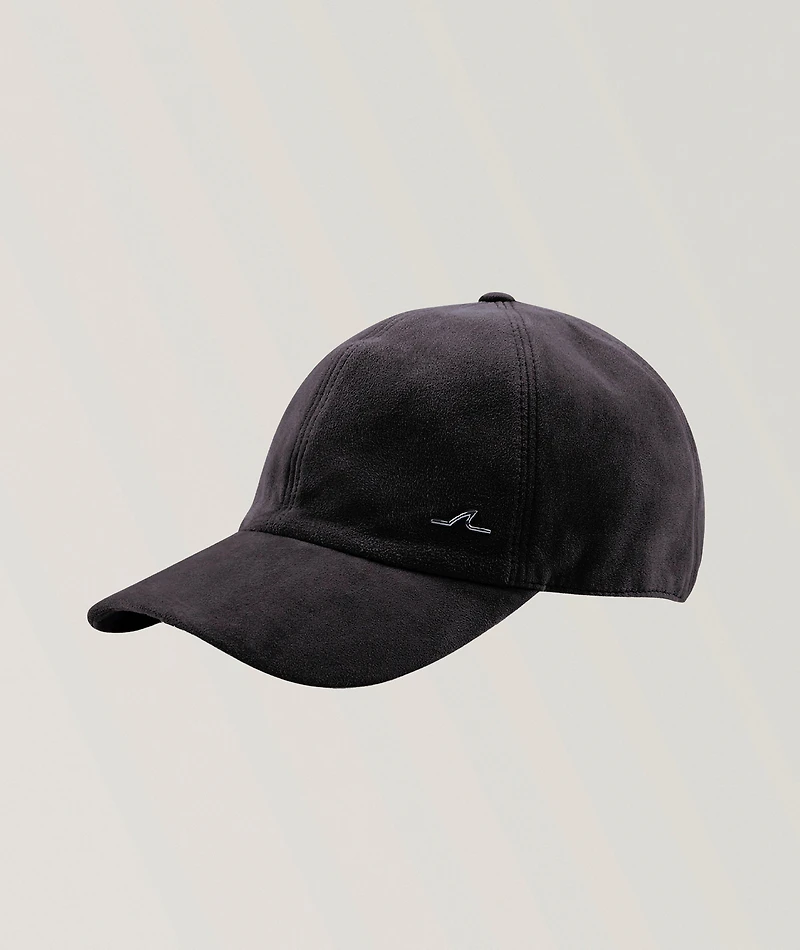 Aqualeather Suede Baseball Cap
