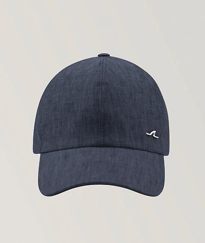 Riviera Linen Baseball Cap