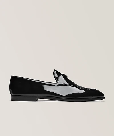 Venetian Logo Patent Leather Loafers