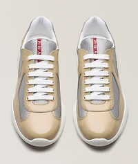 America's Cup Patent Leather & Mesh Sneakers