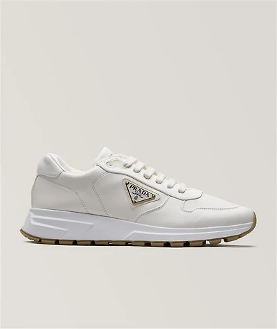 Prax Nappa Leather Logo Sneakers
