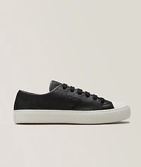 Leather Vulcanized Cap-Toe Sneakers
