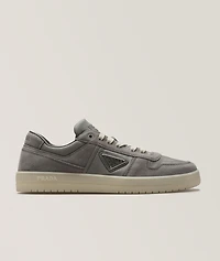 Downtown Re-Nylon & Suede Sneakers