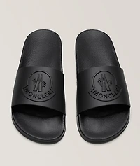 Basile Logo Slide Sandals