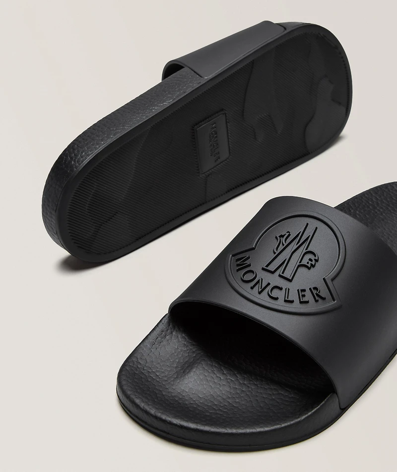 Basile Logo Slide Sandals