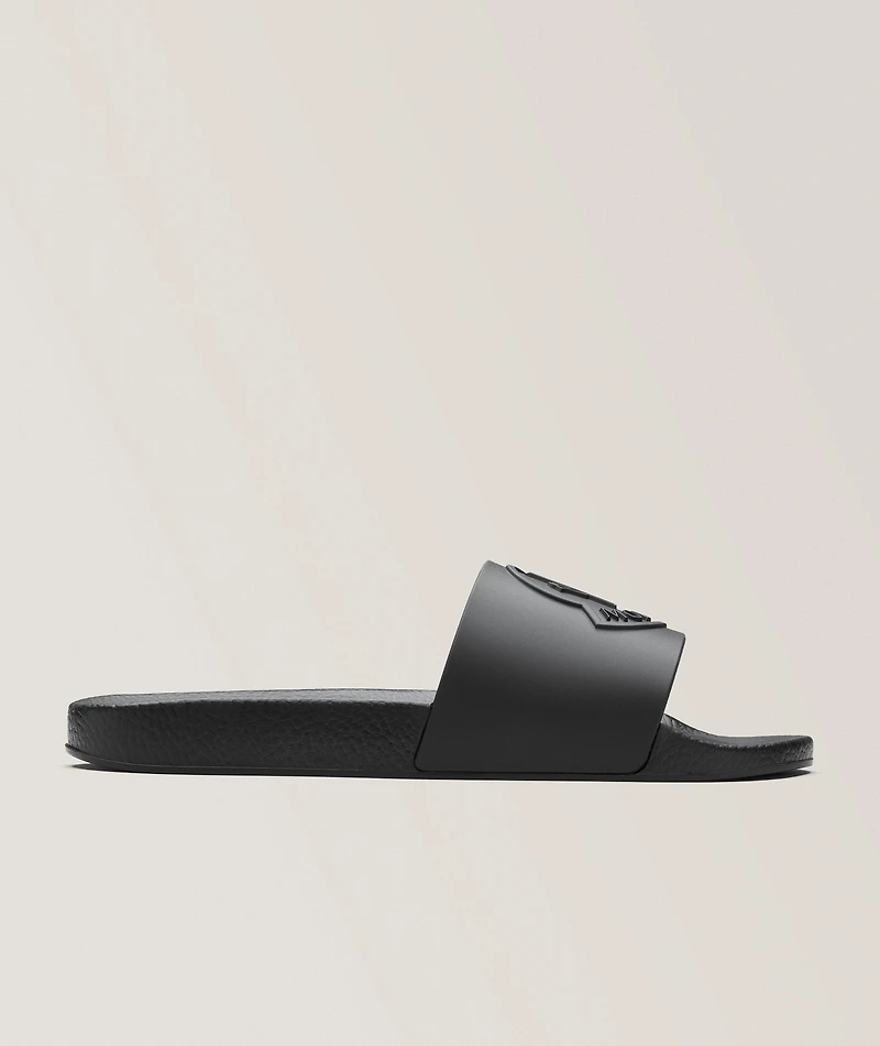 Basile Logo Slide Sandals