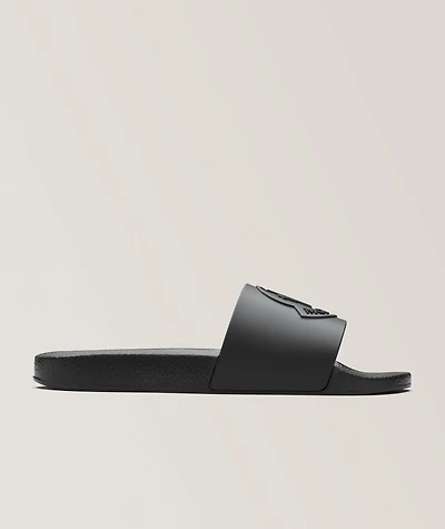 Basile Logo Slide Sandals