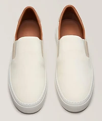 Monclub Leather Slip-On Sneakers