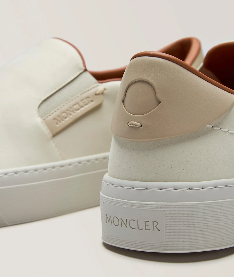 Monclub Leather Slip-On Sneakers