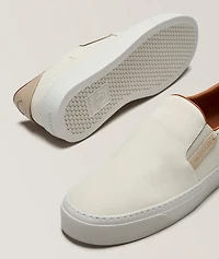 Monclub Leather Slip-On Sneakers