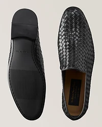Foley Woven Leather Loafers