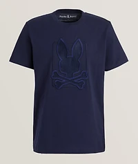 Pierce Embroidered Logo Cotton T-Shirt