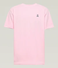 Embroidered Logo Cotton Crewneck T-Shirt