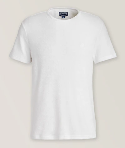 Tiramisu Terry Cloth-Blend T-Shirt