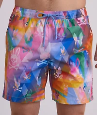 Milos Printed Swim Trunks