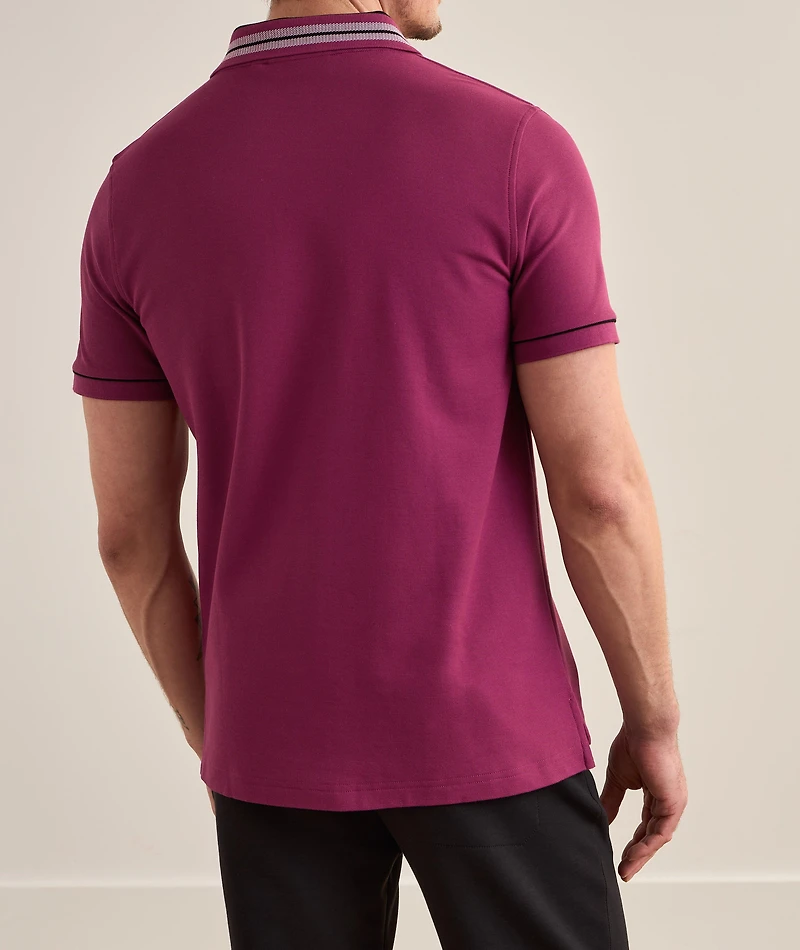 Henson Logo Pima-Cotton Piqué Polo