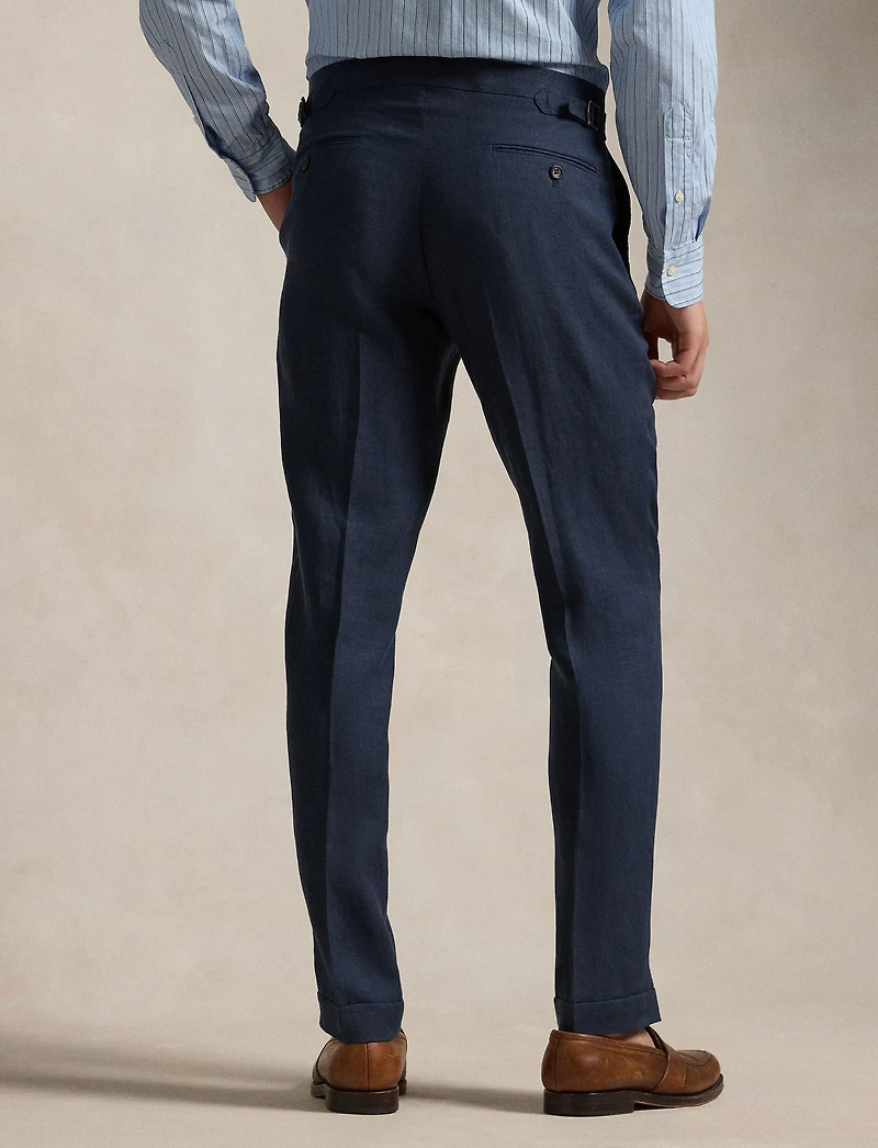 Tapered Linen Pants