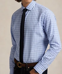 Grid Cotton Poplin Shirt