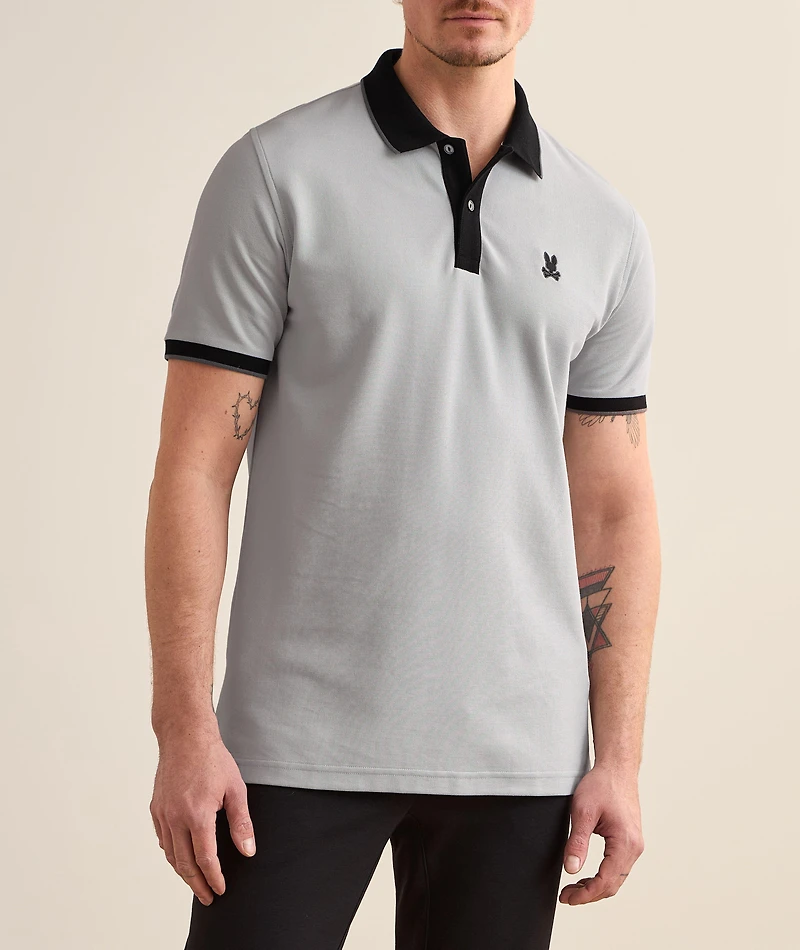 Copper Pique Cotton Polo