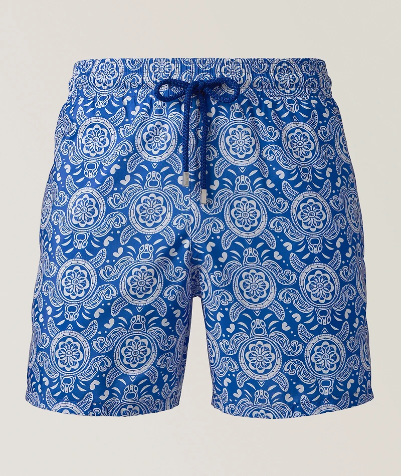 Tribal Turtles Ultra-Light Packable Swim Shorts