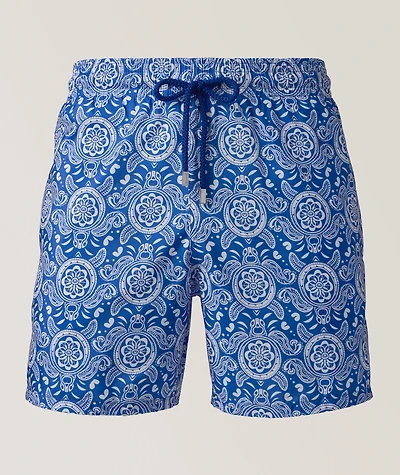 Tribal Turtles Ultra-Light Packable Swim Shorts