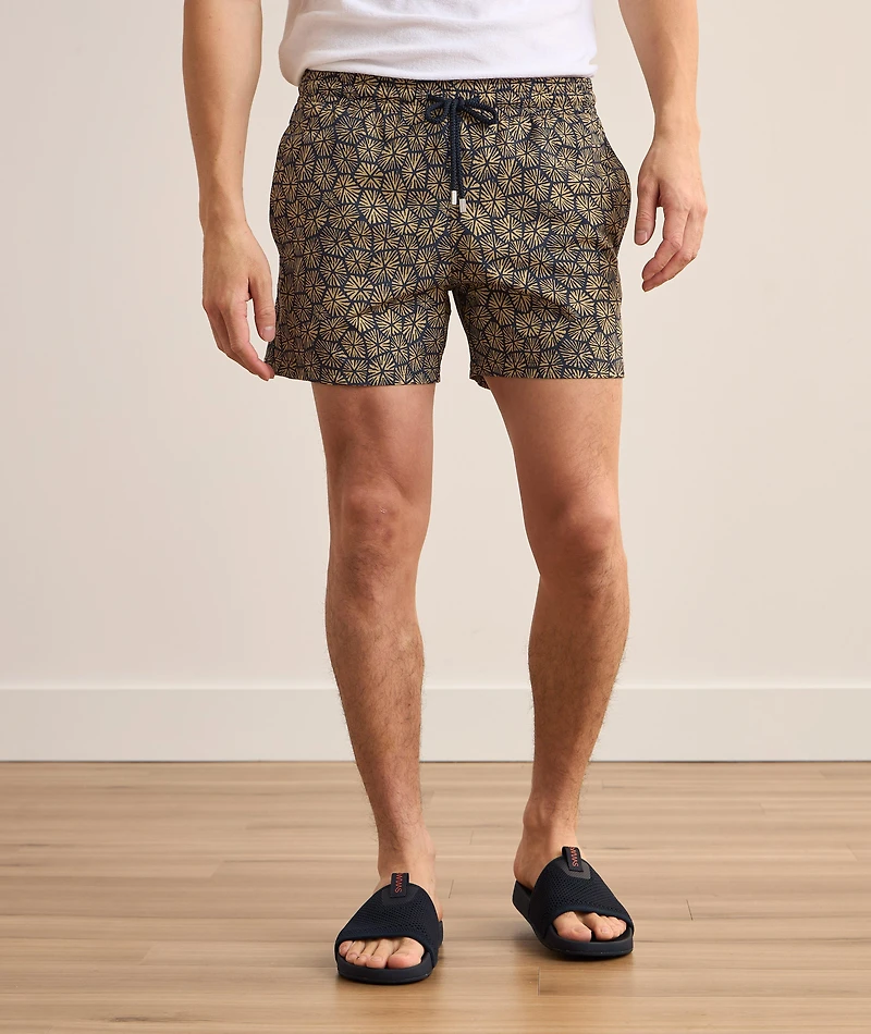 Carapaces Geo Stretch Swim Shorts