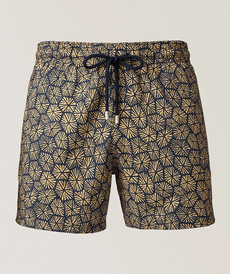 Carapaces Geo Stretch Swim Shorts
